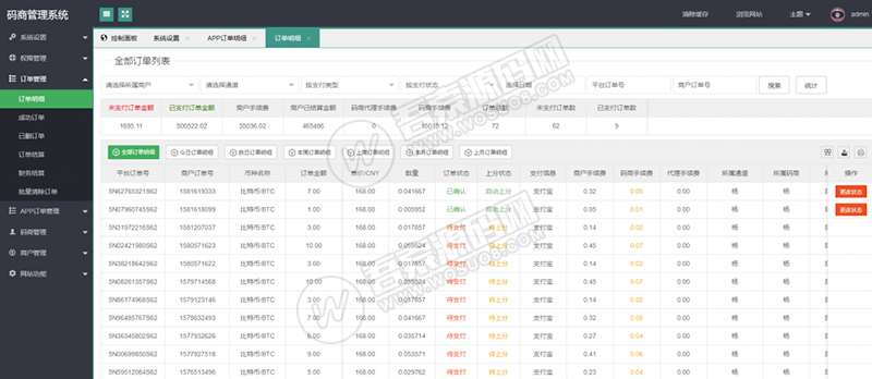 码商管理系统 货币PAY支付平台源码资源猫源码-精彩源码-棋牌源码-h5源码-BC源码源码论坛-源码网-源码站-棋牌源码