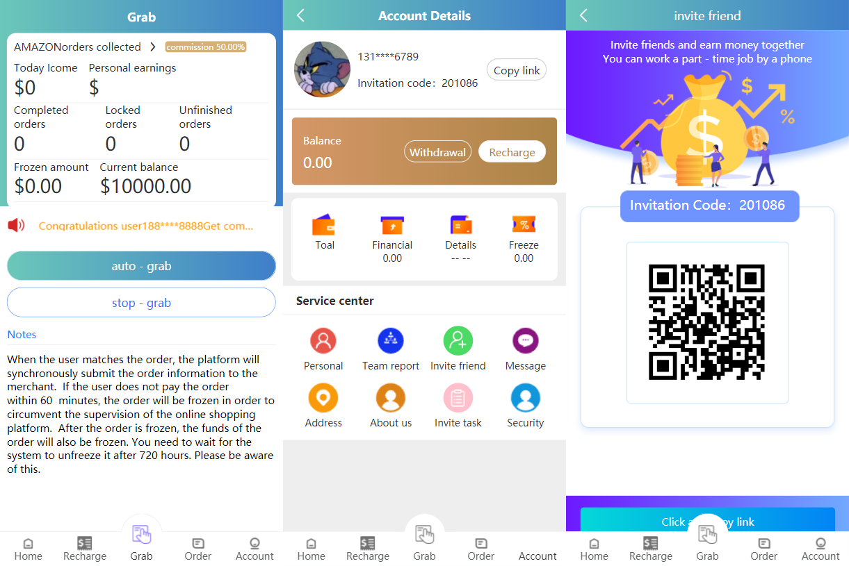 推荐嗨淘V8新UI六国语言增加第三方支付与提现二开源码资源猫源码-精彩源码-棋牌源码-h5源码-BC源码源码论坛-源码网-源码站-棋牌源码
