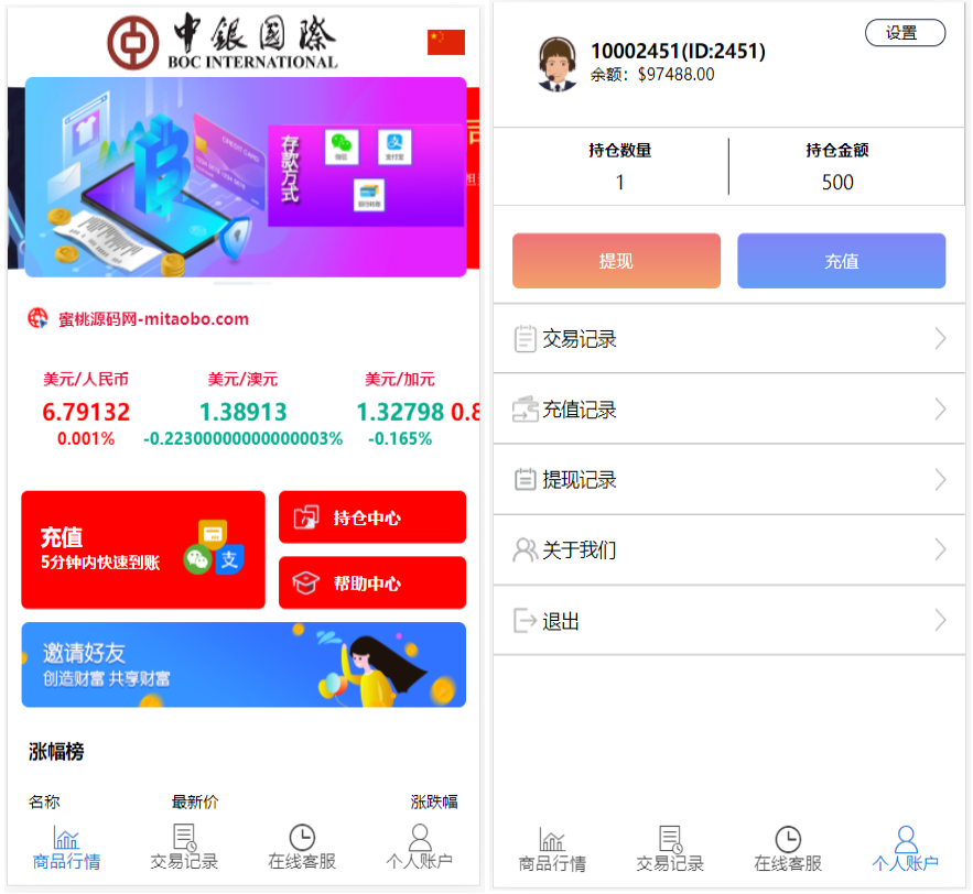 推荐三种语言白色汇汇通微盘程序源码资源猫源码-精彩源码-棋牌源码-h5源码-BC源码源码论坛-源码网-源码站-棋牌源码