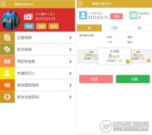 php微盘微交易系统源码，界面美观直观且稳定高效的交易系统资源猫源码-精彩源码-棋牌源码-h5源码-BC源码源码论坛-源码网-源码站-棋牌源码